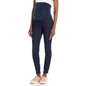 Motherhood Maternity Women's Indigo Blue Super Stretch Secret Fit Over The Belly Skinny Jeans XS