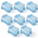 Clean & Renew Refill Cartridges Compatible with Braun Electric Shaver Cleaner Solution for Clean&Charge Cleaning System (8-packs),ASUCDEI