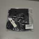 Vrtige Women's Nightgown V Neck Sexy Nightdress Sleeveless Sleepshirt Lace Hem Sleepwear (Black, XS)