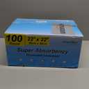 100 Count 22 x 22 Super Absorbency Disposable Underpads, Leakproof Quick Drying Disposable Pads for Baby, Puppy and Adults, Puppy Pads, Cat Pee Pads for Dogs, Potty Puppy Training Pads