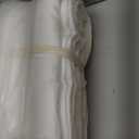 Cooling King Duvet Cover Set 3 Pieces-100% Washed Cotton with Chic Wide Trim Design Linen Like Textured Ultra Soft Cozy Bedding with Zipper Closure(Hemmed Off White,King 104"x90")