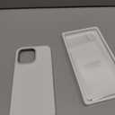 GONEZ for iPhone 15 Pro Max Case Silicone, Compatible with Magsafe, Camera Protector + Screen Protector, Soft Anti-Scratch Microfiber Lining, Liquid Silicone Shockproof Phone Cover, White