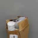 Closet Rods for Hanging Clothes, 17 to 69 Inches Stepless Adjustable Metal Closet Rod, 1.3 Inches Heavy Duty Clothes Hanging Rod for Closet Wardrobes Laundry RV, White