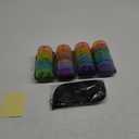 Colorful Weekly Pill Box, 28 x 2 Compartment Portable Pill Box with Holder, Pill Case, AM/PM/Daily/ 4 Weekly Large Capacity Pill Dispenser for Carrying Medicines, Vitamins and Fish Oil Supplements