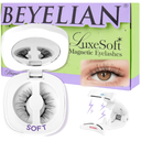 BEYELIAN Magnetic Eyelashes with Applicator Kit, Reusable Natural Look False Lashes, No Glue Needed Soft Magnetic Lashes for Eye MAGICYT40 (Lightweight & Comfortable)
