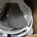 Automatic Litter Box, Self Cleaning Litter Box, Cat Litter Robot for Multiple Cats, with Smart APP Control and Health Monitoring, Safety Sensors, with Trash Bags, White