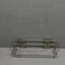 Command Shower Caddy with Water Resistant Strips, Organize Your Bathroom, Easy to Open Packaging Bathroom Decor (13"D x 6.38"W x 4.25"H, Satin Nickel)