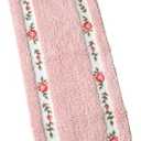 Stay Young Cute and Beautiful Rose Flower Area Rugs for Bedroom Living Room Bathroom Rugs Bath Mat Super Soft Non Slip Absorbent Nice Pink 17.71 x 49.21 Inch