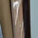LazBlinds No Tools No Drill Cordless Bamboo Roman Shades, Light Filtering Window Treatment, Roll Up Bamboo Blinds for Window 33'' W x 64'' H, Ceylon Light Russet