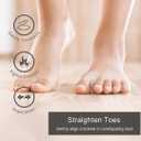 NatraCure Gel Toe Spacers 12 Pack - Helps with Bunions, Corns, Blisters, Rubbing & Overlapping Toes - Toe Separators for Women & Men to Correct Toes