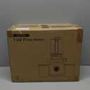 Juicer Machines, Cold Press Juicer with Wide Feed Chute, Slow Masticating Juicers for Whole Vegetables & Fruits, High Juice Yield, Easy to Clean, Large Auger, Light Silver