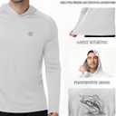 ZITY Fishing Shirts for Men UPF 50+ Sun Protection Hoodie Long Sleeve Rash Guard Lightweight Quick Dry UV Shirt