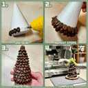 18 Pack Craft Foam Tree Cones, (4.6.8.10.13in) Styrofoam Cones for Craft, White Large Polystyrene Foam Cones for Craft Use for DIY Art Projects, Christmas Tree Holiday Decor and Holiday Gnomes