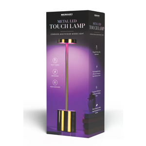 Mercury Metal LED Touch Lamp