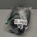 Amazon Basics Ceramic Space Heater, Portable Indoor Heating Solution, With Overheat and Tip-Over Protection, Thermostat, Non-Oscillating, 1500W, 7.52"D x 6.34"W x 9.45"H, Black