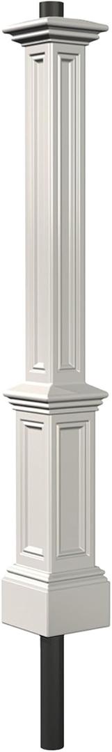 Mayne Signature Heavy Duty Outdoor Lamp Post - Easy Install for Porch & Patio Lights, Weather & Fade Resistant, Shock Resistant, Long Lasting Outdoor Lighting Fixtures