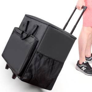 BUBM Desktop Computer Carrying Case, Padded Nylon Carry Tote Bag for Transporting Computer Tower PC Chassis, Keyboard, Cable and Mouse