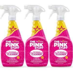 Stardrops - The Pink Stuff - The Miracle Multi-Purpose Cleaning Spray 750ml 3-Pack Bundle (3 Multi-Purpose Spray)