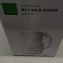 Automatic Nut Milk Maker, 20oz Homemade Almond, Oat, Coconut, Soy, Plant Based Milks and Non-Dairy Beverages with Delay Start/Keep Warm/Self-Cleaning/Boil Water, White