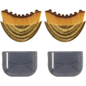 Lymphatic Contour Face Brush, Lymphatic Drainage Massager for Face, Ergonomically Designed to Fit The Skin Precisely (2PCS)