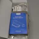 Dovety Steamer for Clothes, Portable Handheld Travel Steamer, Clothing Wrinkles Remover for Gament Steam, 1100W Powerful 2 In 1 Steamer&Iron, 100mL Water Tank Capacity, for 120V Home, Office, Travel (White)