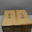 TOULMJ 6-Light Black Semi Flush Mount Ceiling Light, 16.53'' Modern Entryway Light Fixtures, Farmhouse Light Fixtures Flush Mount Chandelier for Kitchen Island Laundry Hallway Dining Room