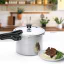 Presto 01264 6-Quart Aluminum Pressure Cooker, Silver