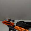 45'' Extendable Ice Brush and Ice Scraper 40'' Car Snow Shovel Snow Removal Tools 5 in 1 Foam Grip Snow Brush with Squeegee 180° Pivoting Brush Head for Cars Windshield,Vehicle,Trucks,SUVs