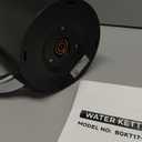 Electric Kettle, 1.7L/1500W, Stainless Steel, Digital Touch Panel, Keep Warm Function, Auto Shutoff, BPA-Free, Hot Water Kettle for Coffee & Tea, No Plastic Contact with Water (Black)