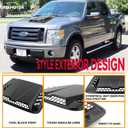 Hood Scoops For Cars, Universal Hood Scoop Hood Vents, Automotive Hood Scoops for Trucks Compatible with Dodge Ram 1500 2500 F150 F250 F350 Toyota Tundra GMC Sierra 1500 2500 Jeep Wrangler