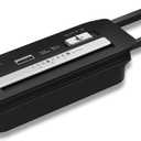 Paper Shredder Without Basket 6-Sheet Strip Cut Shredder for Home Use,Small Document Shredding Machine for Office,Shred Staple/Card,Mini Portable with Extendable Arm,Jam Proof