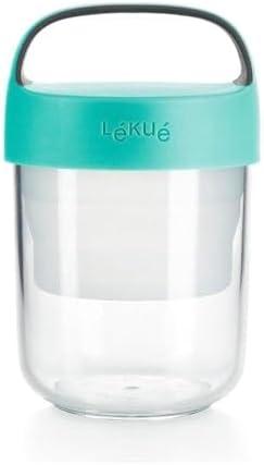 Lekue Food Storage Container, One Size, Turquoise