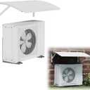 lukar Air Conditioner Cover Outdoor AC Units Protection, Galvanized Steel Air Conditioner Compressor Awning, AC Sun Shade Cover, Mini Split Covers Rain Snow Protection Sheet