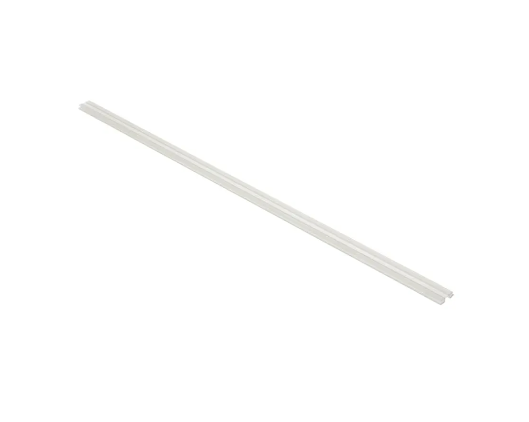Plastic Hinges for Drum Shield Panels, Golf Cart Windshield Hinges, Clear Plastic Plastic Hinges for Plexiglass, 36 Inch |1 Piece