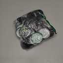 Plastic Smooth Black Lid With a Foam Liner for Jar (24 Pack) (Neck Size 58-400)