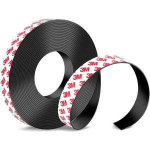 DTLHCNCT Magnetic Tape - 1" x 32ft Magnet Strip Tape Roll with Strong Adhesive Backing for Kitchen, Office, School Organization, Easy to Use and Multipurpose.(0.06" Thick)