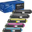 colorfly Compatible TN227 High Yield Toner Cartridges Replacement for TN-227BK/C/M/Y High-Yield TN223 Toners Cartridge Use with HL-I3290CDW Toner MFC l3770CDW HL-L3270CDW 5 Pack
