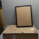 JCJMY 14x19 Picture Frame Black for Poster Photo Picture, Horizontal and Vertical Formats for Wall Hanging, 14 x 19 Wall Gallery Poster Photo Frame with Shatter Resistant Plexiglass,Black