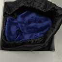 Travel Pillow Inflatable Neck Pillow Airplane Pillow with Velvet Cover Inflatable Pillow for Car/Train/Plane (Blue, M)