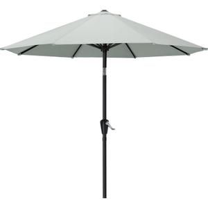 MASTERCANOPY Patio Umbrella for Outdoor Market Table -8 Ribs (10ft,Light Gray)