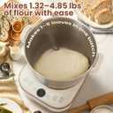 7.4Qt Electric Dough Maker Machine, Kneading & Fermentation Mixer