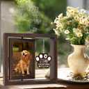 Dog Memorial Picture Frame - Dog Memorial Gifts for Loss of Dogs, Loss of Pet Sympathy Gift Remembrance Bereavement Passing Away Gifts in Memory of Dogs Photo Frame, 4x6