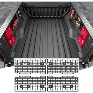 5FT Side Bed Molle Panel Compatible with 23-25 Chevy Colorado GMC Canyon Bed Panel System Replacement for 2023-2025 Chevy Colorado Accessories(Side Bed Molle Panel)