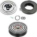 labwork AC A/C Compressor Clutch Coil Assembly Kit with Pulley Replacement for Ford F150 4.6L 5.4L 2002-2003
