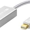 IVANKY 4K@30Hz Mini DisplayPort to HDMI Adapter, Thunderbolt 1&2 to HDMI, Mini DP to HDMI Adapter for MacBook Air/Pro, Surface Pro/Dock/Book, Monitor, Projector - Silver