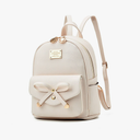 I IHAYNER Girls Bowknot Cute Leather Backpack Mini Backpack Purse for Women