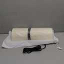 Warming Mat for Food -Electric Food Warming Tray (24"x16"), Rapid Full-Surface Heating, Portable & Rollable Versatile Food Warmer for Countertop, Perfect for Gatherings, Parties &Everyday Use (Cream White)