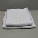 VidaFete Tablecloth 90 * 156inch 2pack Rectangle Table Cloth Polyester, Stain Wrinkle Resistant Dining Table Cover for Kitchen Dinning Party Wedding Rectangular Tabletop Buffet Decoration(White)
