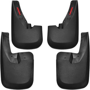Tecoom Mud Flaps Splash Guards Compatible with 2009-2018 Dodge Ram 1500/2010-2018 Dodge Ram 2500 3500 (with OEM Fender Flares) Front and Rear Mud Flaps All Weather Protection Mud Guards 4PCS