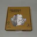 Preemie Swaddles 4-7 lbs - 3-Pack Premature Babies Swaddle Sleep Sack - Organic Cotton - Premature Infant Sleeping Sack - Easy Adjustable Baby Swaddle Blanket Wrap (Galaxy) (Grey)